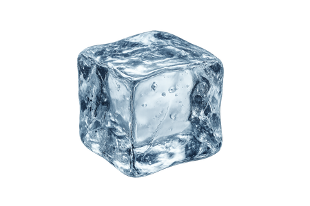 ice cube with transparent background